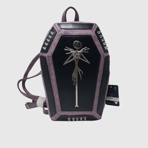 Disney Loungefly Nightmare Before Christmas Jack Skellington Coffin Backpack